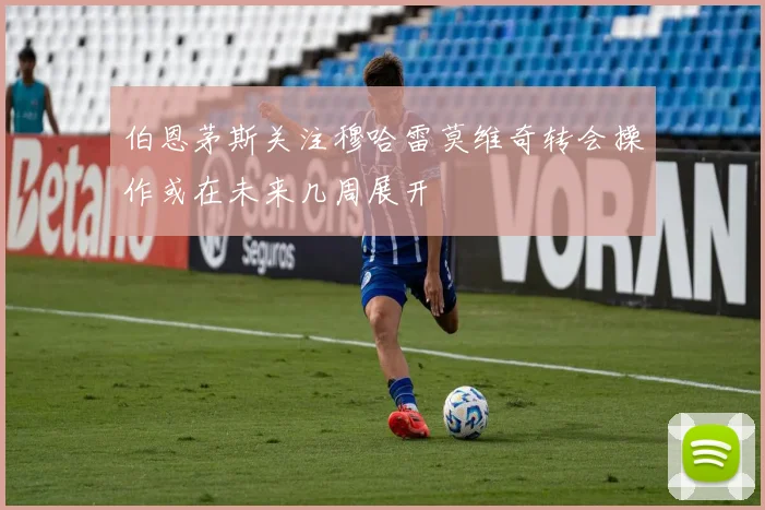 伯恩茅斯关注穆哈雷莫维奇转会操作或在未来几周展开